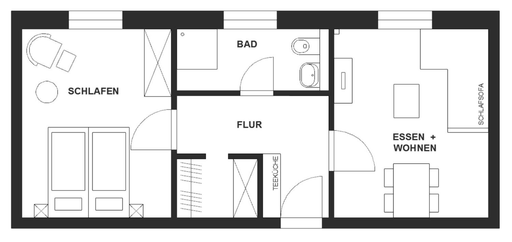 Quaduxenbarg Apartment Ruggow ภายนอก รูปภาพ